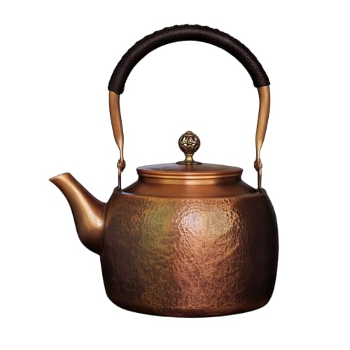 Kkekos Pure Copper Kettle Copper Teapot for...