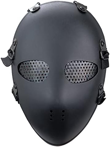 NECHARI Killer Mesh Tactical Military Mask Airsoft Mask for Hallo...