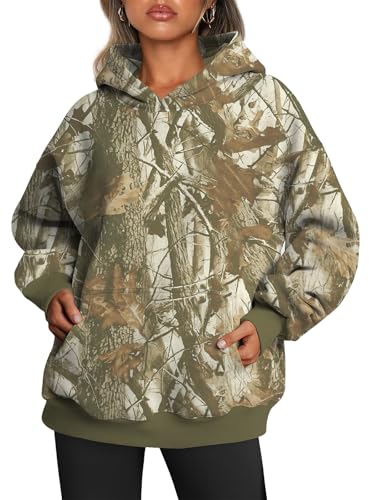 Image of Trendy Queen Women Oversized Hoodies Fall Outfits | Gentle Skin Feel, Aesthetic Drop Shoulder, Large Kangaroo Pocket, Seamless Daily Outfit Match
