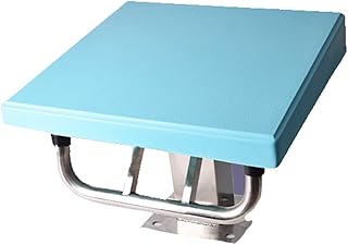 Pool Diving Platform, 39.5 * 33cm Swim Competition Training Jumping Platform, Pool One Step Diving Starting Block, Stainless Pool Jumping Boards Platform, for Indoor, Outdoor Pool Jump Board