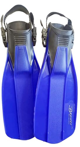 Beaver Blue Velocity Fins M/L