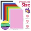 Ctosree 400 Pcs Pack Foam Sheets Crafts 8.5 x 5.5 Inch EVA Foam Paper Assorted Colors Thick Handcraft Sheets for DIY Craft Projects Classroom Scrapbooking (Classic Color) #1