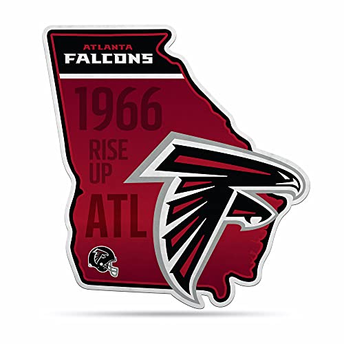 Image of Rico Industries NFL Football State Shape Shape Cut Pennant - Home and Living Room Decor - Soft Felt EZ to Hang