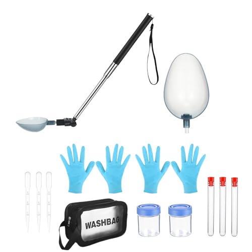 Dopsyesn Kit Per La Raccolta 'Urina Del Cane,Bacchetta Raccogli Urina Con Manico Telescopico,Supporto Angolo Regolabile Portatile Per Interni Esterni Tappeto Auto - per Cuccioli Recinto Casa