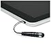 BoxWave Stylus Pen Compatible with SpaceTalk Adventurer (ST2-4G-2) - mini Capacitive Stylus, Small Rubber Tip Capacitive Stylus Pen - Jet Black