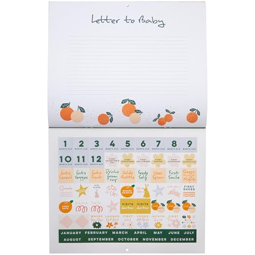 Calendrier de première année bébé cadeau de naissance idéal - 6