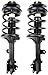 OREDY Front Left & Right Complete Struts Assembly with Shock Coil Spring Replacement for Tucson 2005 2006 2007 2008 2009 Kia Sportage 2005 2006 2007 2008 2009 2010# 172219 1331900R 151419