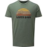  Ten Tree Herren Earth Daze Classic T-Shirt, Forest Green Heather
