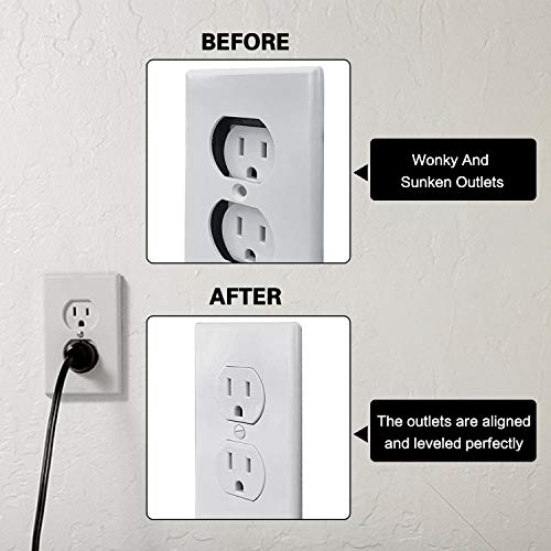 64 PCS Electrical Outlet Extender Kit Electrical Outlet Box Extender