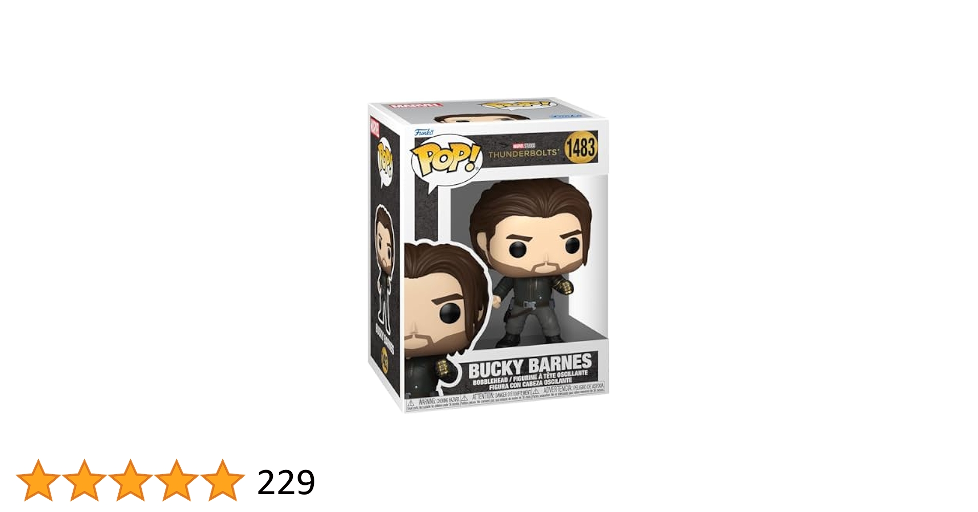 Amazon.co.jp: Funko Pop!マーベル:サンダーボルト-バッキー
