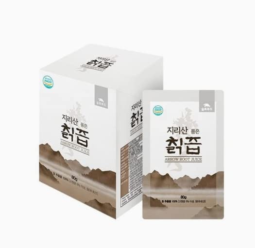 Premium Real Arrow Root Vegetable Juice - No Preservatives or Artificial Additives - Natural and Pure - Health Care for Changing Season - For Men and Women of All Ages - 10 Pouches