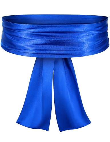 Women Satin Sash Belt Wedding Belt Party Belt For Dress Halloween Outfit Cosplay Costume Accessories3