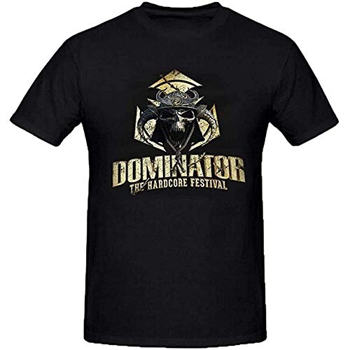 wwwedddwwwded Masters Hardce Round Neck Loose Casual Custom 100% Cotton Men's T Shirt S Black M