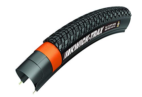 Kenda Kwick Trax Commuter Bicycle Tire with Iron Cap (Iron Cap, Wire Beaded, 700x32)