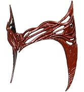 HugOutdoor Wanda Mask Scarlet Cos Witch Tiara Crown Superhero Cosplay Headpiece Halloween Masquer...
