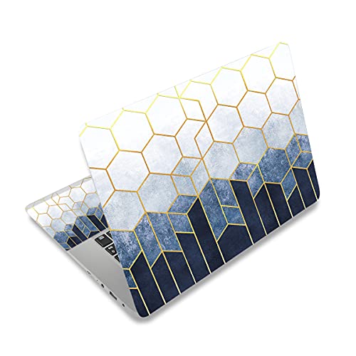 Artso Laptop Skin Sticker Decal, 12" 13" 13.3" 14" 15" 15.4" 15.6 Inch Laptop Universal Netbook Pc Notebook Vinyl Reusable Skin Sticker Cover Art Case Protector Personalized,Abstract Cubes #TOP1