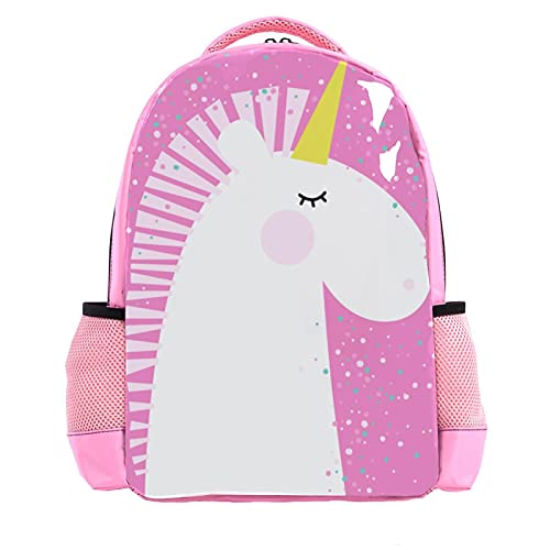 Sac à dos enfants licorne rose léger - Cartable scolaire fille pour la maternelle et loisirs