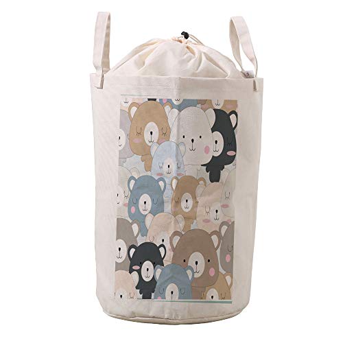 Sac de rangement respirant pour voyage et maison motif petit ours CHEHONG