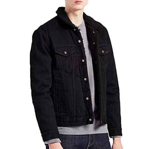 Levi's Type 3 Chaqueta Vaquera, Berk Sherpa Trucker, S para Hombre