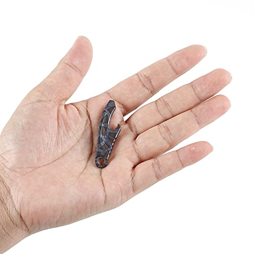 Hamans Edc Multi Tool Titanium Pry Bar With Bottle Opener Screwdriver Function (Multicolor) #TOP6