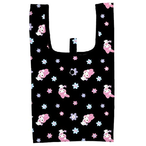 ケイカンパニー マイメロディ プチエコバッグ ブラック CBP3-MY-BK