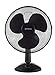 Tischventilator Ø31 cm | 45 Watt | 3 Stufen | Ventilator | Rotation zuschaltbar | Oszillierend | Leiser Betrieb | Table Fan | Kleiner Ventilator | Geeignet für Büro, Schlafzimmer, Wohnzimmer |