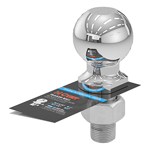 Image of CURT Manufacturing 40039 2-5 /16 in. Diameter Chrome Trailer Ball