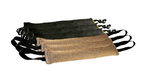 Dean & Tyler Bundle of 6 Tugs for Pets, 3-Jute and 3-Leather, 24-Inch by 4-Inch