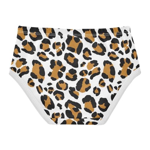Leopard Print Toddler Underwear Floral 2t Cotton Little Girl Panties Florals Underpants Briefs2