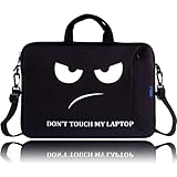 BRILA 15 inch Laptop Sleeve Tote Bag - Waterproof Neoprene Soft Carrying Case Cover Bag with Handle for 13.3 13.5 14 14.1 14.5 15 15.2 inches Apple MacBook/Asus/Acer/Samsung/DELL/HP/Lenovo/Sony/RCA