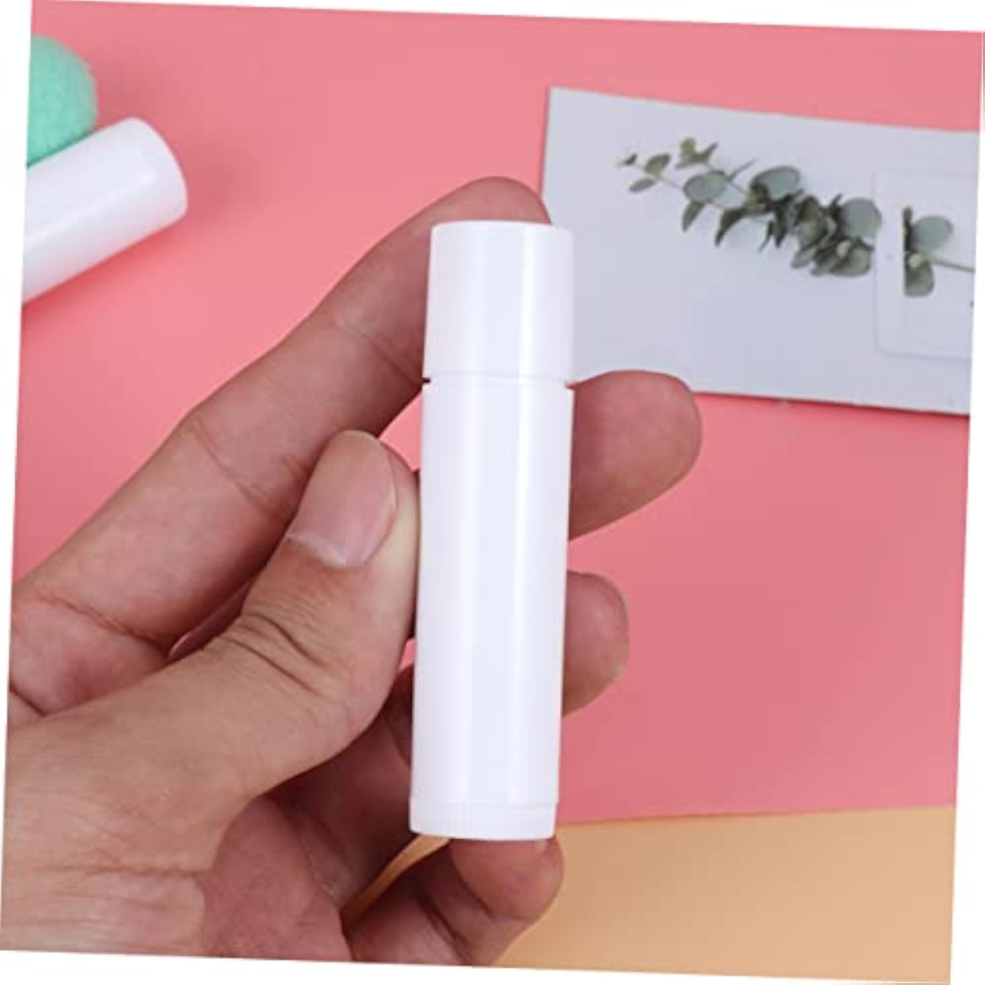 Tube Bulk Set of 25 Empty Plastic Tubes with Caps
