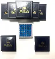 Caixa Sola Buffalo P/Taco Sinuca Bilhar 11mm C/ 50 Unidades