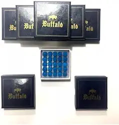 Caixa Sola Buffalo P/Taco Sinuca Bilhar 11mm C/ 50 Unidades