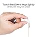Hearing Aids Clip for Adults - New Designed Portable Hang Rope Anti-Lost Rope Fixation Cord Protection Rope for Seniors (Brown)