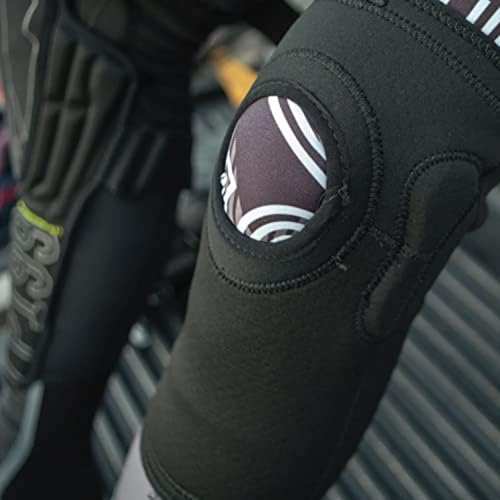 EVS SPORTS TP199 Knee / Shin Guard For Riding | Impact-Resistant, Lightweight, and Flexible Protection | Classic Black | Small/Medium - Thumbnail 5