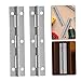 Homoyoyo Stainless Steel Hinge Industrial Heavy Hinge 6 Inch for Piano Cabinet Doors