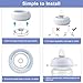 Sippy Spout Nipples for Philips Avent Baby Bottles, Natural Trainer Sippy Cup My Grippy Spout Sippy Cup and Natural Trainer Sippy Cup, Soft 100% Silicone Sippy Spout Nipples (Sippy Nipple)