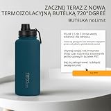 720°DGREE NoLimit termos ze stali nierdzewnej, pojemność 950 ml, pojemnik na owoce, szczelny, nadaje się do napojów gazowanych, nie zawiera BPA, termos z zakrętką, do uprawiania sportu, aktywności na
