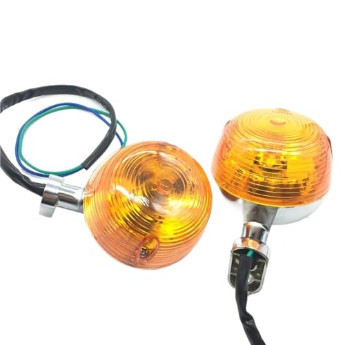 Clignotants vintage JH70 feux de direction LED indicateur moto rond