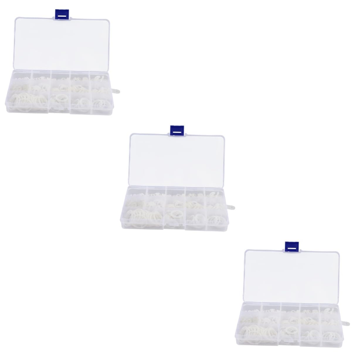Alipis 3 Set Kit Assortimento Guarnizioni Da Guarnizioni Impermeabili Materiale Antiruggine Per Uso Idraulica 260 Pezzi*3