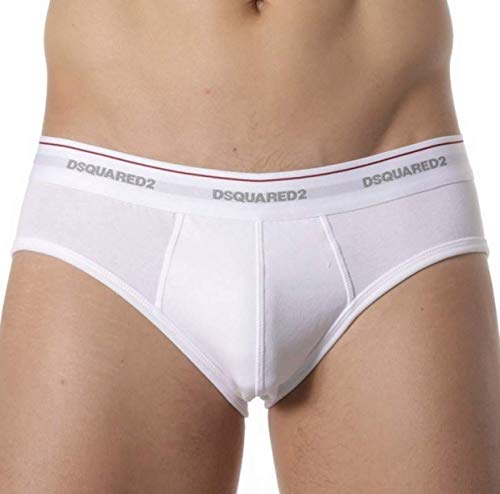 DSQUARED2 Men Brief White XL3