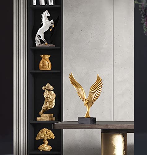 Figura Decorativa Águila con Alas Extendidas Oro miniatura 6