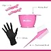 Lime Crime Unicorn Hair Color Prep Kit, 4-Piece Set - Professional Grade Hair Care Coloring Set Includes Mixing Bowl, Dye Color Brush, Pair of Gloves & 2 Hair Clips - Perfect for Bleaching & Hair Dye