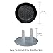 Pure Black Outlet Covers Baby Proofing - Plug Covers for Electrical Outlets, Child Proof Socket Covers, Baby Safety Products for Home, Office