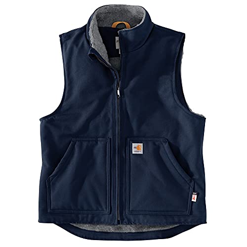 Carhartt mens Flame Resistant Duck Sherpa Lined Vest2