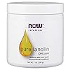 NOW Foods Solutions, Pure Lanolin, Wind and Harsh Environment Skin Protectant, Thick Jelly, For Rough Dry Skin, 7-Ounce