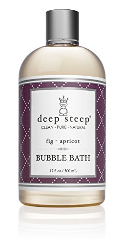 Deep Steep Bubble Bath, Fig Apricot, 17 Ounce #TOP14