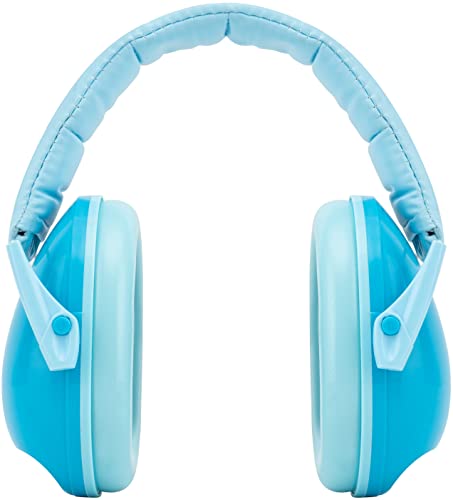Snug Kids Ear Protection - Noise Cancelling Sound Proof Earmuffs/Headphones for Toddlers, Children & Adults (Aqua)