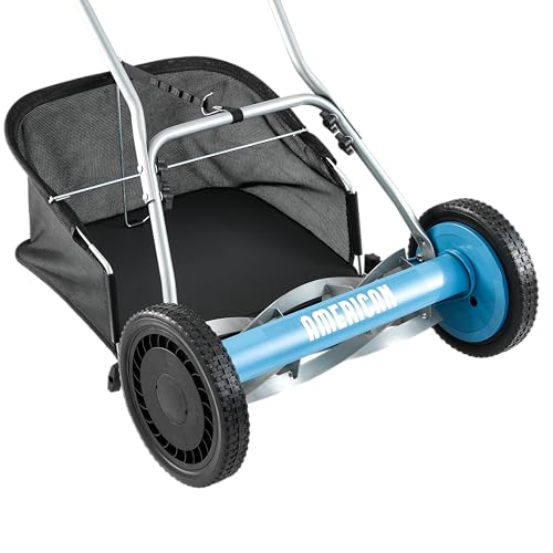 Image of American Lawn Mower 2002-20 20 inch 5-Blade Reel Mower with Grass Catcher