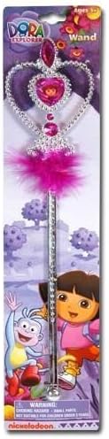 Dora The Explorer Wand w/Marabou on Header Card